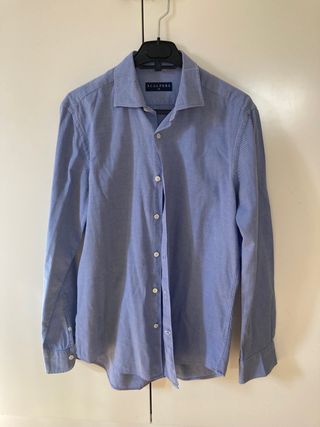 Camisa azul Scalpers hombre