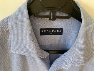 Camisa azul Scalpers hombre