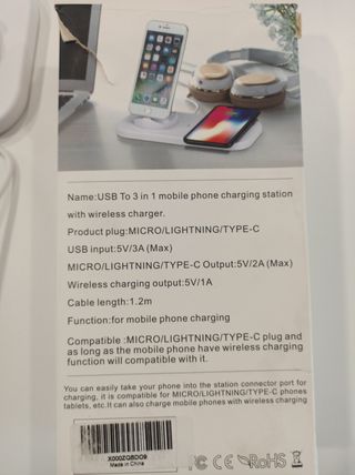 Estación de carga de móviles