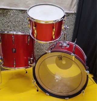 Bombo premier elite caoba africana 22x14