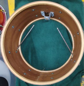 Bombo premier elite caoba africana 22x14