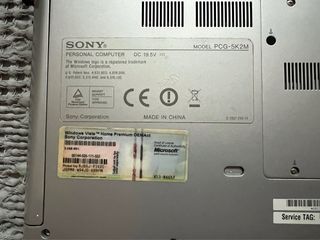 Portatil Sony Vaio VGNCR31S/W