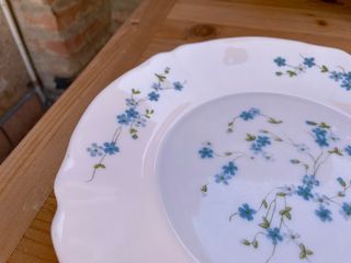 Piatti  vintage Arcopal "Myosotis"