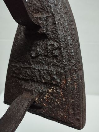 Plancha hierro fundido de finales sXIX