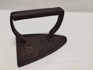 Plancha hierro fundido de finales sXIX