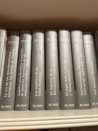 Colección libros historia universal 24 tomos