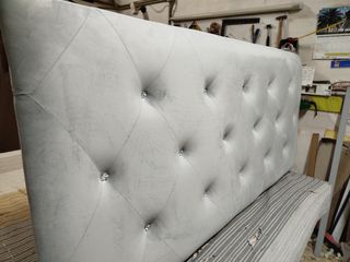 Cabeceros rombos terciopelo