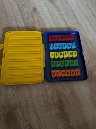 Juego letras Diset maletin minusculas