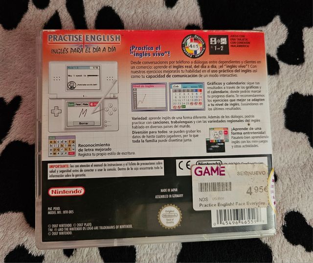 Juegos Nintendo DS seminuevos