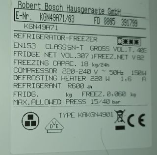 Cajón para congelador