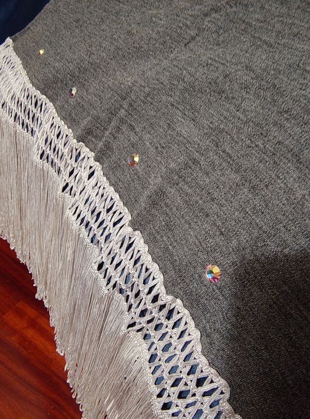 Sciarpa Pashmina stola scialle lana merino
