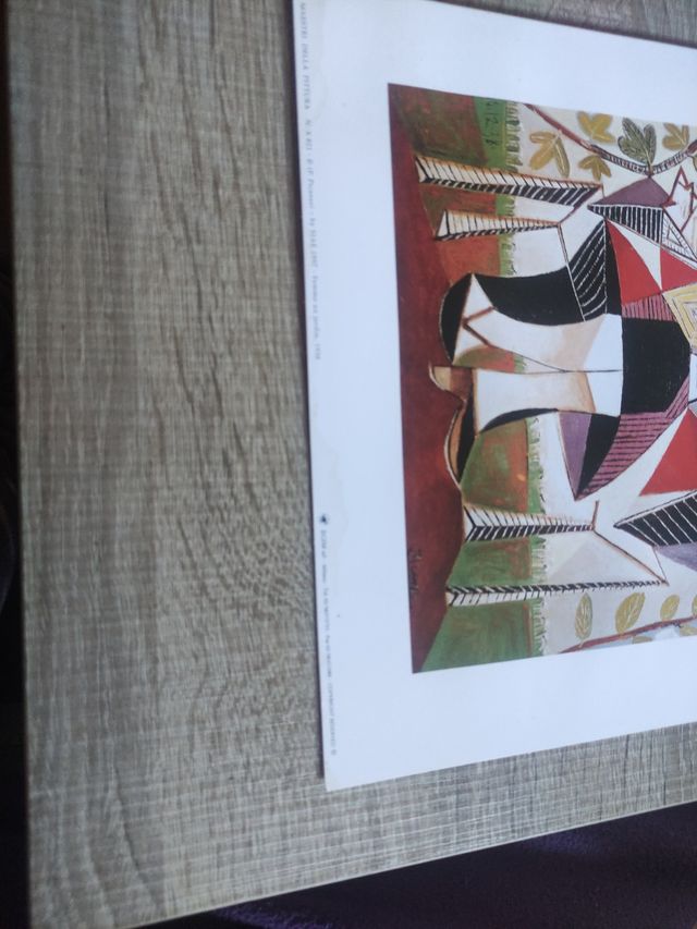 Imagen Picasso mujer en el jardin