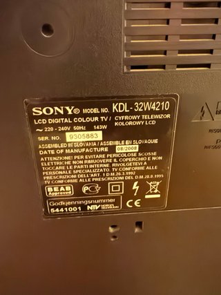 Tv Sony bravia