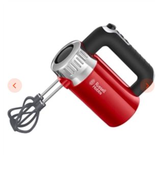 Batidora amasadora Russell Hobbs retro roja