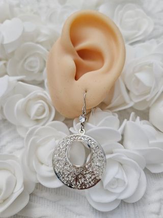 Pendientes plata antiguos