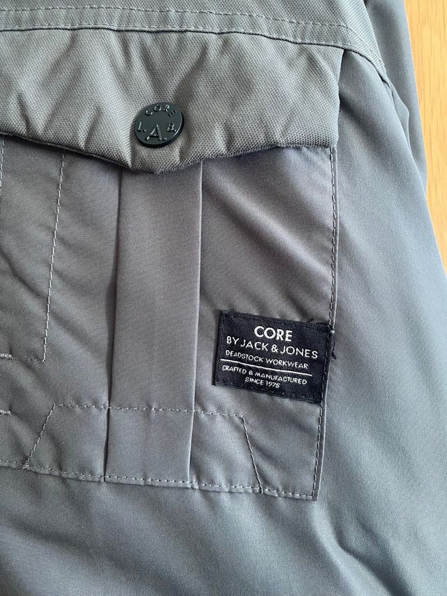 Cazadora Jack Jones gris