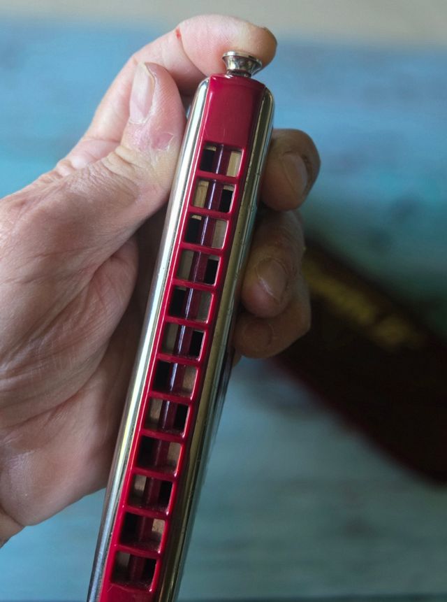 Armonica hohner chrometta 12