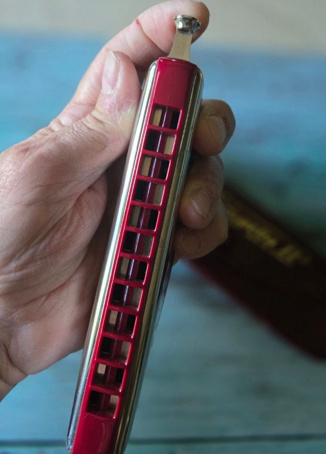 Armonica hohner chrometta 12