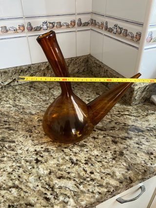 Porrón de vidrio