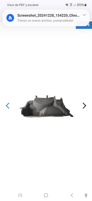 Tapicería  nueva maletero Renault Talisman