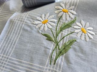 Coppia di tovagliette con tovaglioli