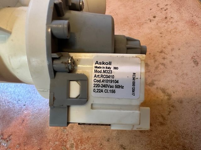 Bomba Lavadora Candy 8KG Smart Touch