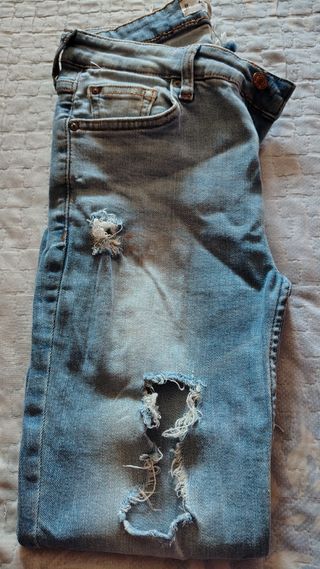 Vaquero Mango talla 36