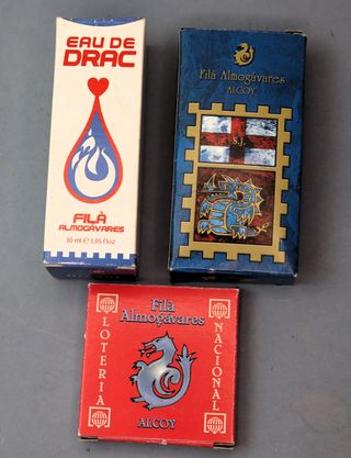 FILÀ ALMOGAVARES SAN JORGE ALCOY: MEDALLA, S JORGE