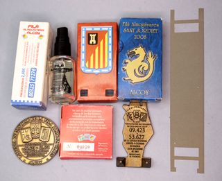 FILÀ ALMOGAVARES SAN JORGE ALCOY: MEDALLA, S JORGE