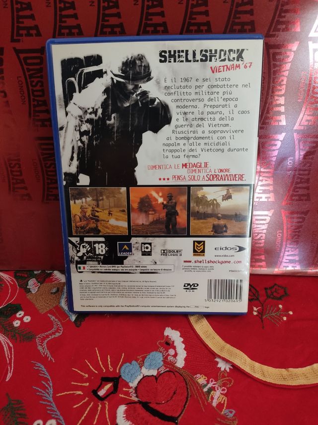 SHELLSHOCK Vietnam 67 PS2 pegi 18