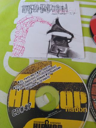 Lote CDs hip hop nation