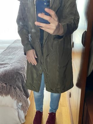Parka verde