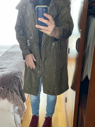 Parka verde