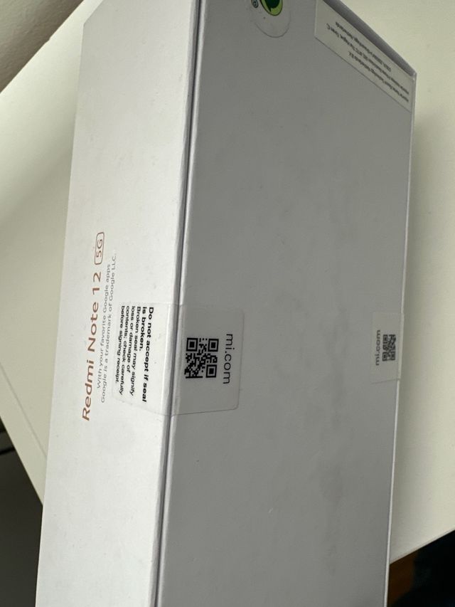 Redmi note 12 5G 128gb 6gb onyx gray