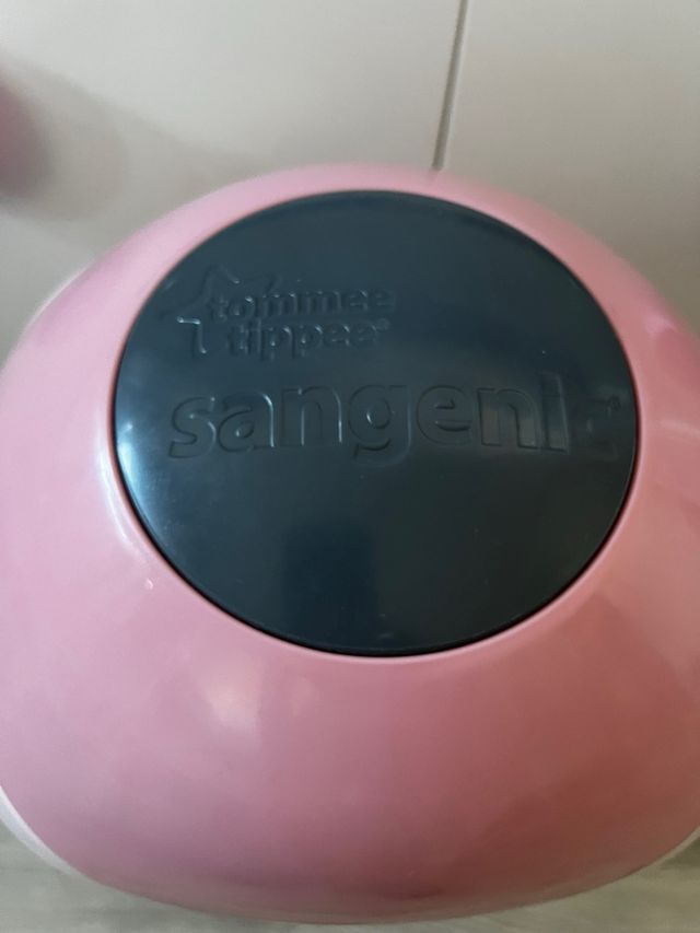 Papelera tommee tippea sangenic rosa