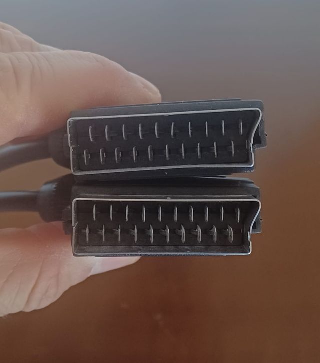 Cavo Presa Scart 21 Poli M-M Maschio 1,5 metri