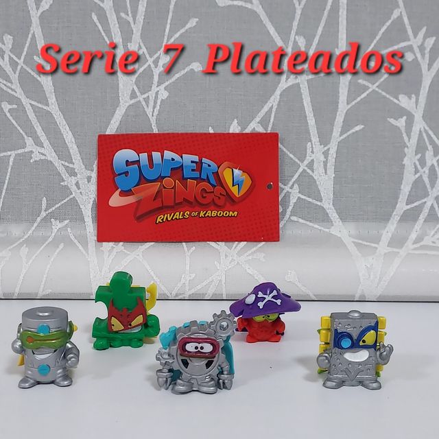 Superzings Serie  7    Plateados