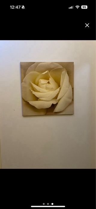 Cuadro flor. En muy buen estado.