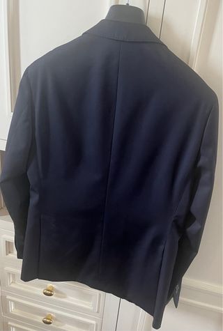 Americana Hombre Azul Marina