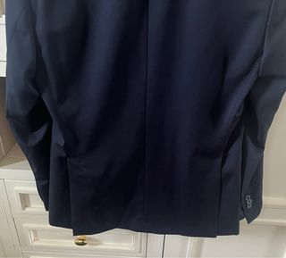 Americana Hombre Azul Marina