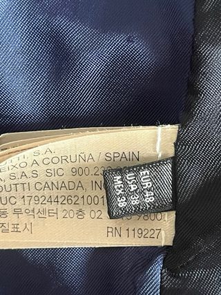 Americana Hombre Azul Marina