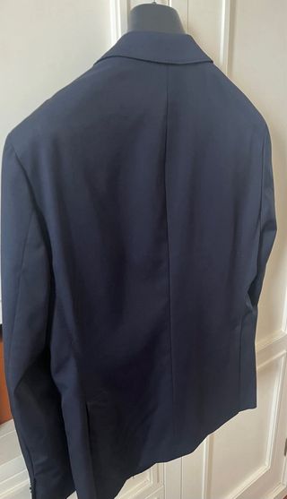 Americana Hombre Azul Marina
