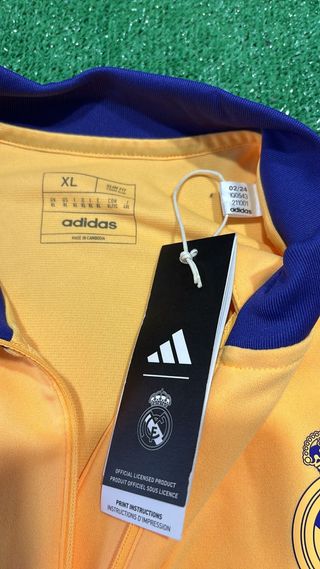Sudadera entrenamiento Real Madrid TIRO 23 adidas 