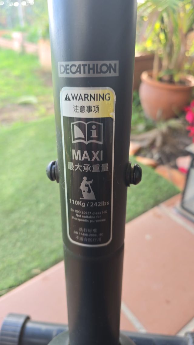 Bicicleta Estática Iniciación Domyos Essential