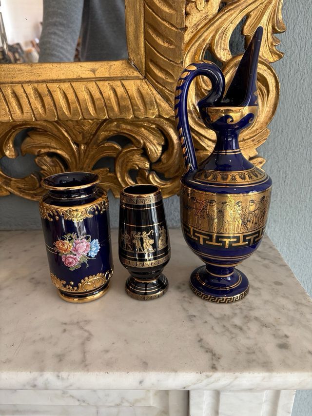 Detalles decoracion griega. A mano. Oro 24 k