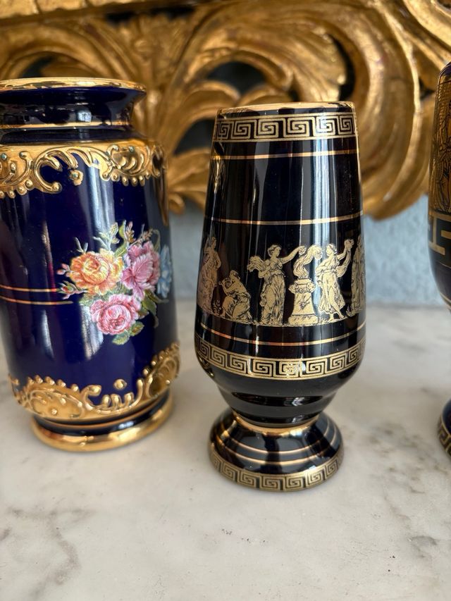 Detalles decoracion griega. A mano. Oro 24 k