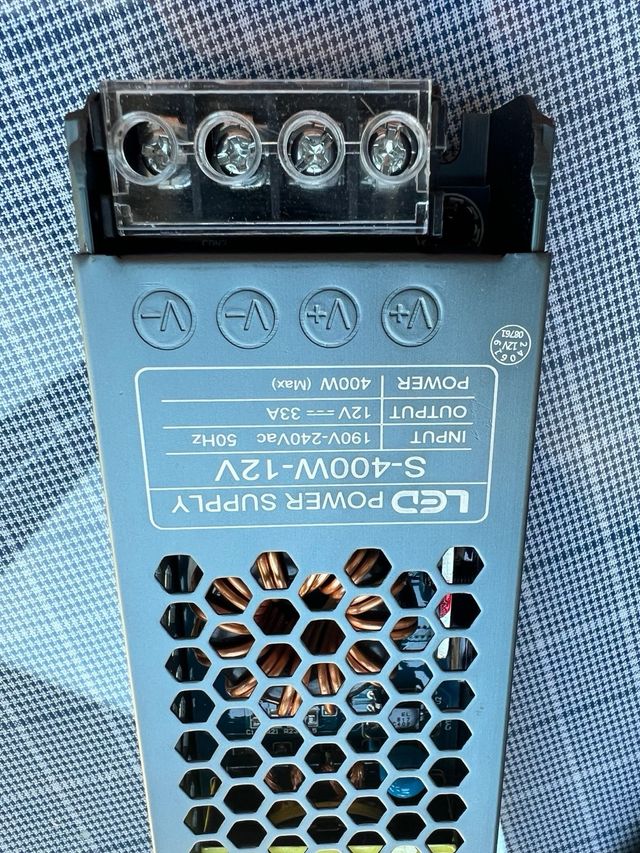 Fuente alimentacion led