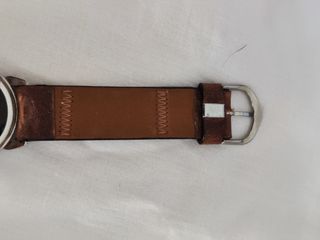 Antiguo reloj tdk cinturón Genuine leather