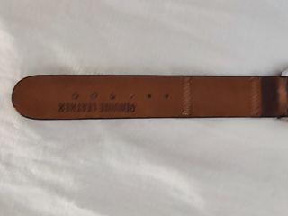 Antiguo reloj tdk cinturón Genuine leather