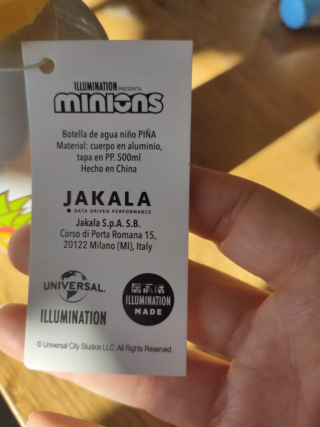 Botella minions acero A ESTRENAR!!!